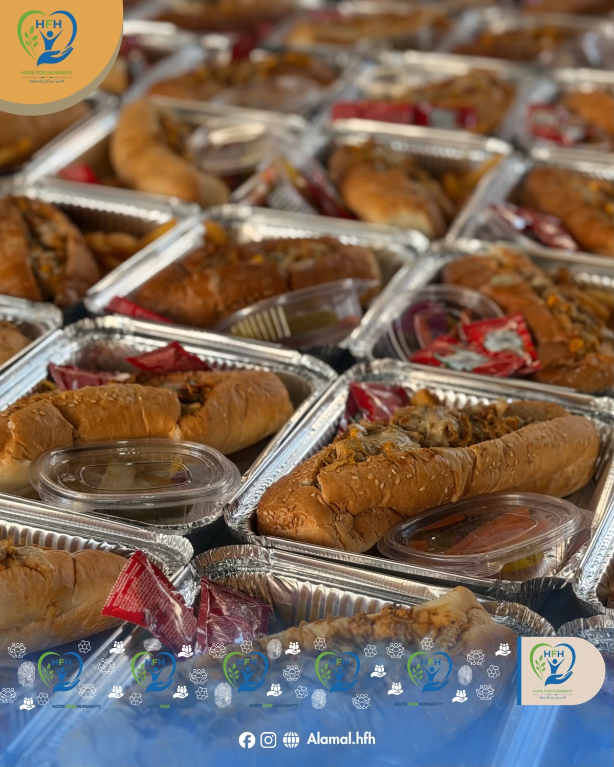 500 Meals of Hope: HFH Brings Joy to Children in Displacement Camps