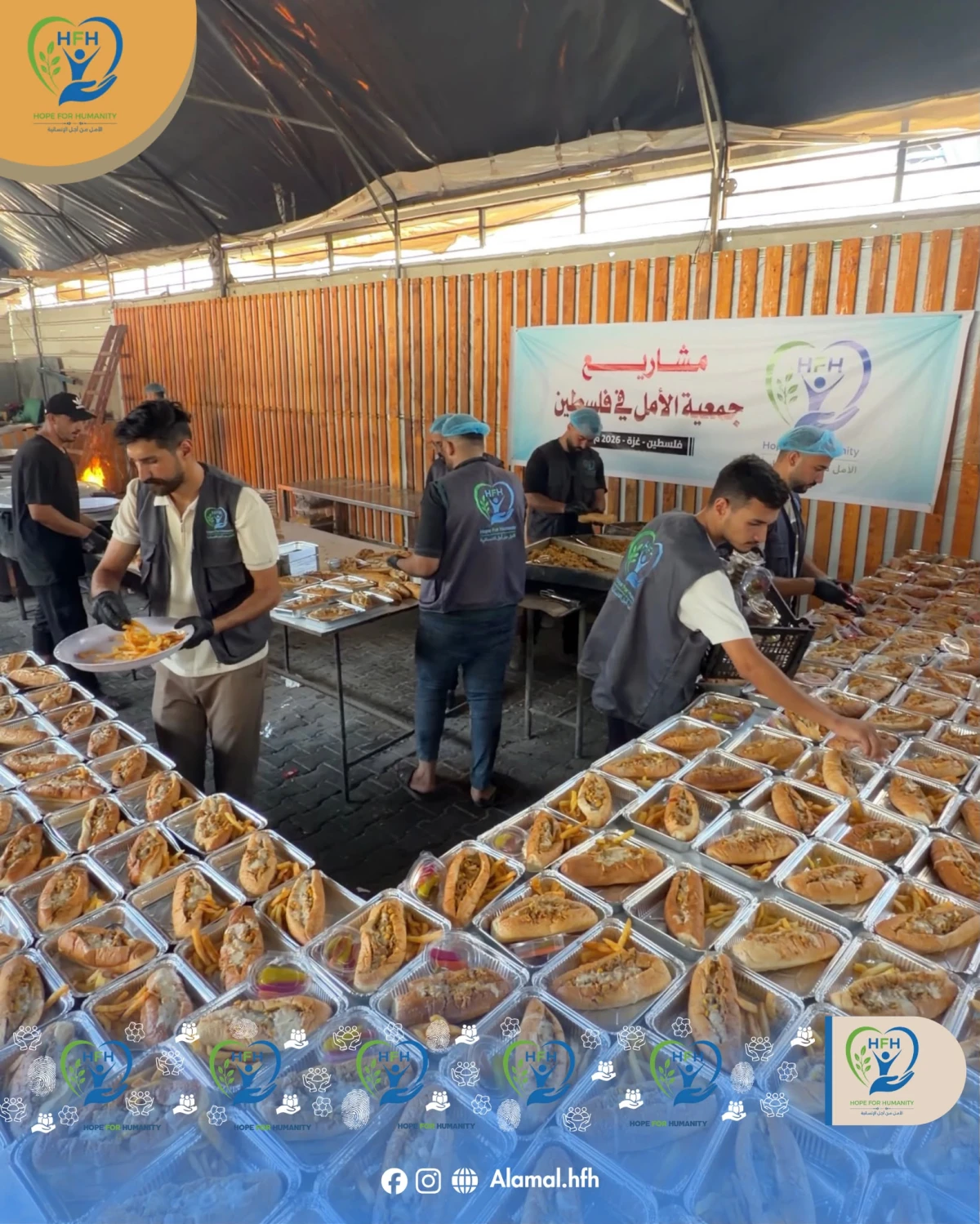 500 Meals of Hope: HFH Brings Joy to Children in Displacement Camps 1