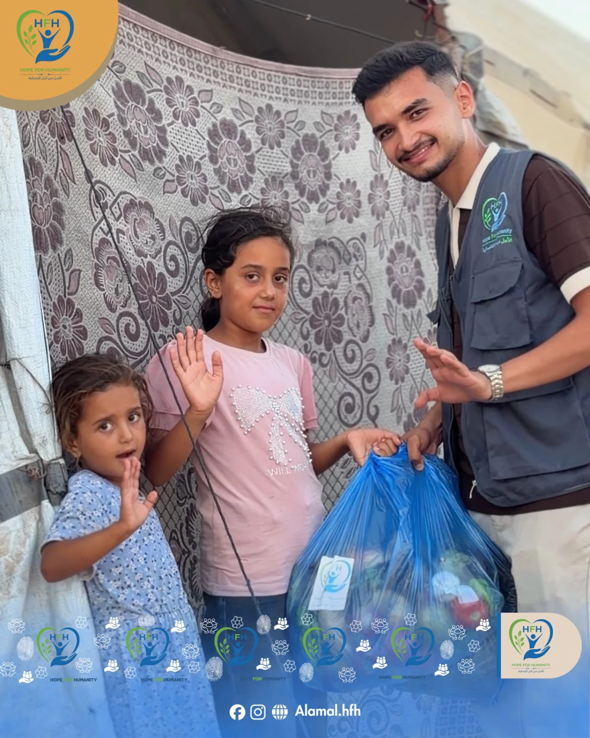 500 Fresh Fruit & Vegetable Baskets Bring Nourishment and Hope to Families in Northern Gaza 1